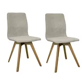 Andas Esszimmerstuhl »Rania« (Set) 2 Stk.Massivholzgestell, mit Keder