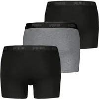 Puma Everyday BASIC BOXERS - Black / Grey - M