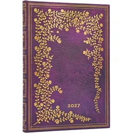 paperblanks ltd. 12-Monatskalender New York Rose Midi Vertikal 2027 Buch