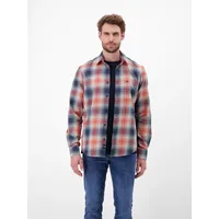 Lerros Karohemd charakterstark und stilbewusst - scandinavian Red -