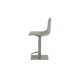 Mayer Sitzmöbel Barhocker 43 x 50 x 53-78 cm Lichtgrau