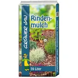 BURI Rindenmulch Hackschnitzel Holzschnitzel Rindenmulch Mulch 70L