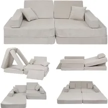 Angelove Kindersofa 2-in-1 grau