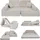 Angelove Kindersofa 2-in-1 grau