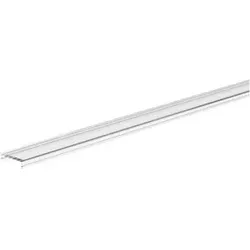 EVN Lichttechnik Alu-Profil-Abdeckung flach klar 200cm KAKF200