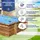 Gre Solarabdeckplane blau 2,81 m x 3,82 m