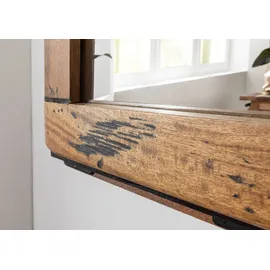 MASSIVMOEBEL24.DE Spiegel Mango 60x8x100 Natur lackiert Railway #163