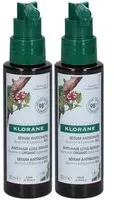 KLORANE Sérum Antichute à la Quinine & Edelweiss BIO Brosse(S) À Dents 2x100 ml