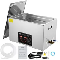 Vevor Ultraschallreiniger Edelstahl-Reinigungsgerät 752 W, 30 L Ultraschallreinigungsgerät mit Digitaler Anzeige 0-30 Min, Reinigung Ultraschall für Schmuck, Brillen, Uhren usw.