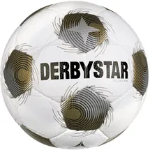 derbystar Brillant APS Fußball Spielball weiß/gold/silber 5