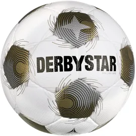 derbystar Brillant APS Fußball Spielball weiß/gold/silber 5