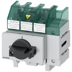 Siemens 3LD50000TL11 SENTRON, Lasttrennschalter 3LD5 UL, Hauptschalter, 4-polig, approbiert