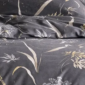 IRISETTE Koala Floral Grau 135 x 200 cm + 80 x 80 cm