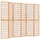 vidaXL 6-tlg. Paravent Japanischer Stil Faltbar 240x170 cm