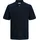 JACK & JONES Jjeaustin Zip Polo blau M