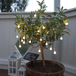 Best Season LED-Lichterkette Balls 2,7 m Weiß