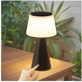 ZMH LED Tischleuchte Kabellos - Touch Dimmbar Akku Modern Tischlampen für Schlafzimmer