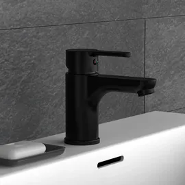 Schütte Denver Einhandmischer Schwarz matt