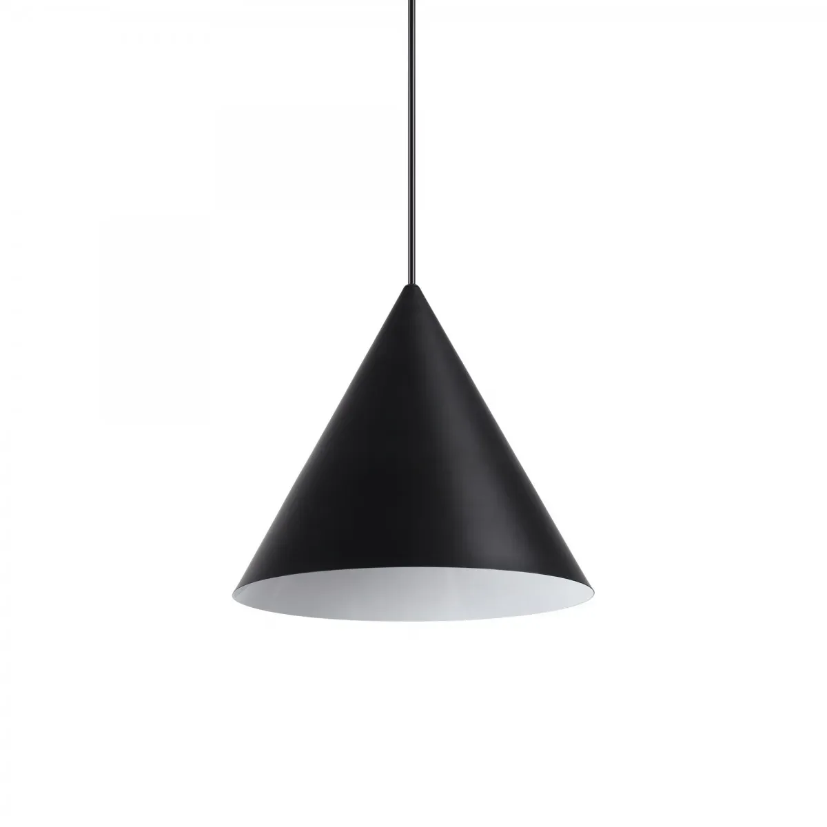 Ideal Lux 232744 Kronleuchter Aline 1x60W | E27 - schwarz