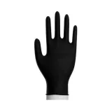 ABENA® Einmalhandschuh Thor Black, Vinyl, schwarz 1999900592 , 1 Karton = 10 Packungen à 100 Stück, Größe S