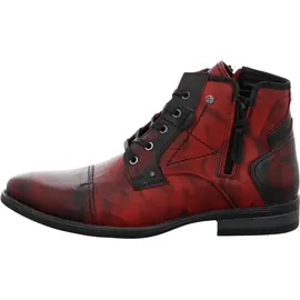 Krisbut Schnürstiefeletten für Herren, rot, Größe 41 EU