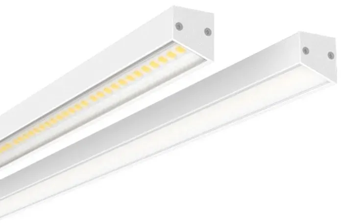 LTS Licht&Leuchten Anbauprofil 2m DCL-P-A1 001/2000 ws