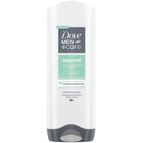 Dove Men+Care 3-in-1 Sensitive Duschbad für Körper, Gesicht und Haar für empfindliche und trockene Haut 250 ml