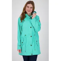 Regenjacke DEPROC ACTIVE "Friesennerz LOVE PEAK UNI WOMEN" Gr. 50 (XL), blau Damen Jacken Regenjacken Anoraks auch in Großen Größen erhältlich