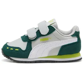 Puma Cabana Racer Sl 20 Baby-Sneaker mit Klettverschluss 19 cool light gray/white/dark myrtle/lime smash 26