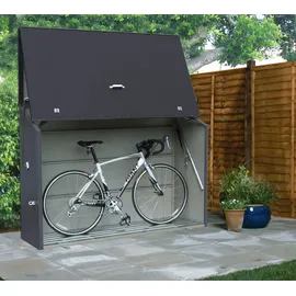 Trimetals Sesame Fahrradbox Metall Dunkelgrau 76x185x139 cm