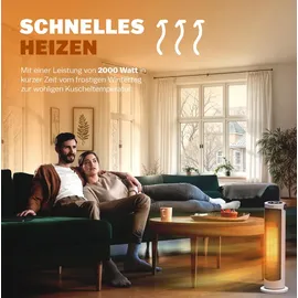 monzana Heizlüfter 2000 W Weiß