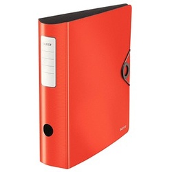 LEITZ Ordner hellrot Kunststoff 8,2 cm DIN A4
