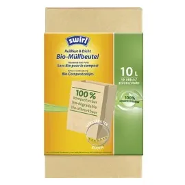 Swirl Bio-müll-papierbeutel 10 l 10 Stück