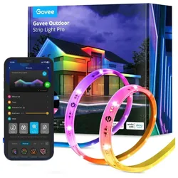 Govee RGBIC SMART LED-Lichtstreifen für den Außenbereich 10,0m