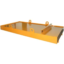 Containerwanne CW 3 lackiert RAL2000 Gelborange Umwelt Lagertechnik