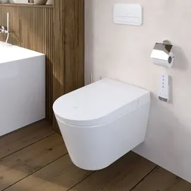 Villeroy & Boch Embrace Wand-Dusch-WC mit WC-Sitz Weiß