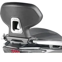 GIVI Rückenlehne für Honda Forza 125/350 2021 Schwarz/Silber