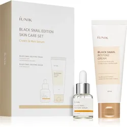 iUnik Black Snail Geschenkset für die Regeneration und Erneuerung der Haut