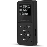 Tragbares DAB Radio, DAB/DAB+ Pocket Digital Radio Receiver, Unterstützt FM-Radio/Bluetooth-Player/TF-Karten-MP3-Player, Bluetooth MP3-Player mit Kopfhörer