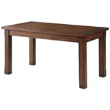 JVmoebel Esstisch Holz Wohn Ess Zimmer Tisch 140x80cm Esstische Massiv Echtholz Tische, Made in Europa braun