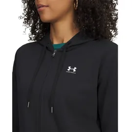 Under Armour Sport Terry Kapuzenjacke Damen 001 - black/white M
