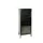 KAWOLA Coro Weinregal 55 x 135 x 40 cm Schwarz