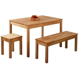 Krok Wood Esstisch Tomas aus Massivholz Buche 110 x 75 x 75 cm