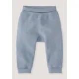 hessnatur Wollfrottee-Hose Jersey Blau 62
