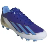 Adidas X CRAZYFAST Messi FxG Herren-Fußballschuhe, Weiß/Blau, Größe L 44 2/3 - Blau