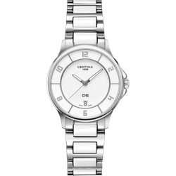 Certina DS-6 Lady C039.251.11.017.00 - silber,weiß - 35mm