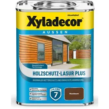 Xyladecor Holzschutz-Lasur Plus 750 ml nussbaum