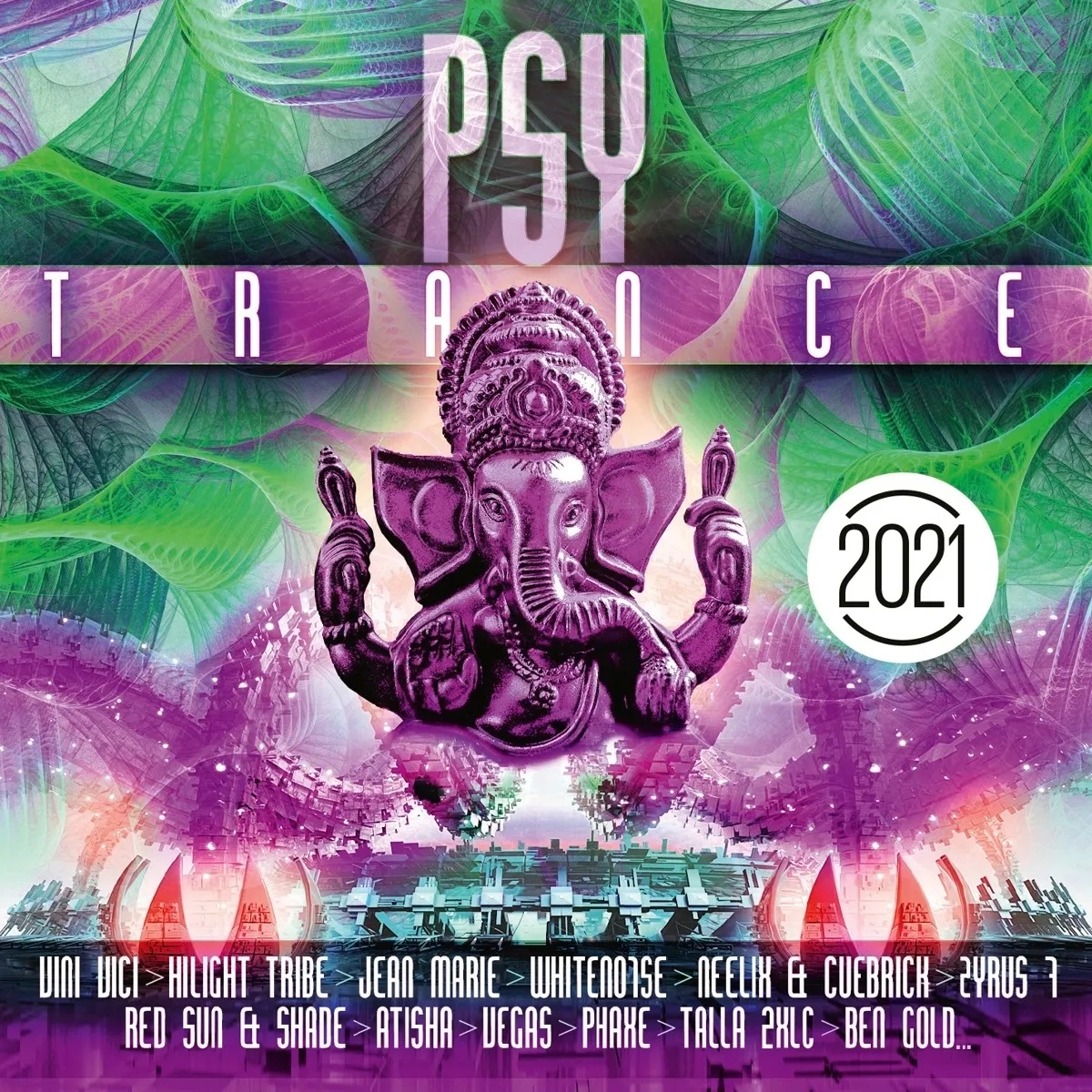 Psy Trance 2021 - Various. (CD)