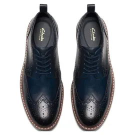 CLARKS Aldwin Limit Herren Navy 41