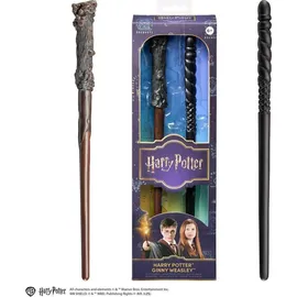 The Noble Collection Harry Potter and Ginny Weasley Wands